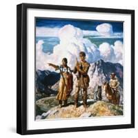 Wyeth: Sacajawea-Newell Convers Wyeth-Framed Giclee Print