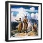 Wyeth: Sacajawea-Newell Convers Wyeth-Framed Giclee Print