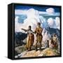 Wyeth: Sacajawea-Newell Convers Wyeth-Framed Stretched Canvas