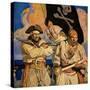 Wyeth: Treasure Island-Newell Convers Wyeth-Stretched Canvas
