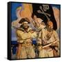 Wyeth: Treasure Island-Newell Convers Wyeth-Framed Stretched Canvas