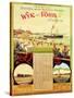 Wyk Auf Fohr', Poster Advertising the Wyk Steam Shipping Company, 1897-German School-Stretched Canvas