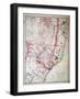 Wyld's Military Sketch of Zululand, 1879-James Wyld the Elder-Framed Giclee Print