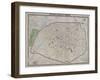 Wyld's Plan of Paris, 1870-James Wyld-Framed Giclee Print