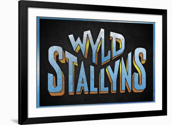 Wyld Stallyns Movie Music-null-Framed Art Print