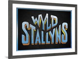 Wyld Stallyns Movie Music-null-Framed Art Print