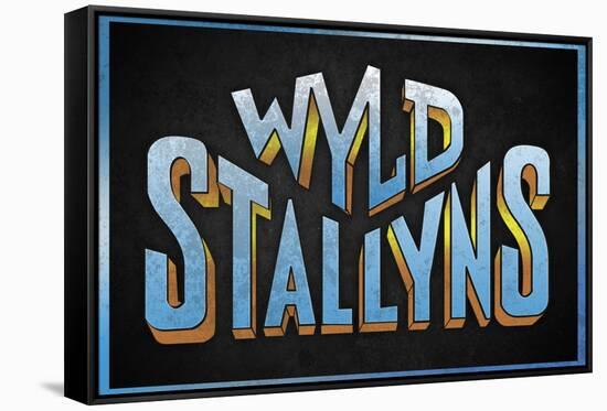 Wyld Stallyns Movie-null-Framed Stretched Canvas