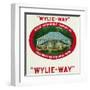 Wylie-Way Brand Cigar Box Label, Wylie Permanent Camping Co in Yellowstone National Park-Lantern Press-Framed Art Print