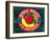 Wynco Apple Label - Yakima, WA-Lantern Press-Framed Art Print