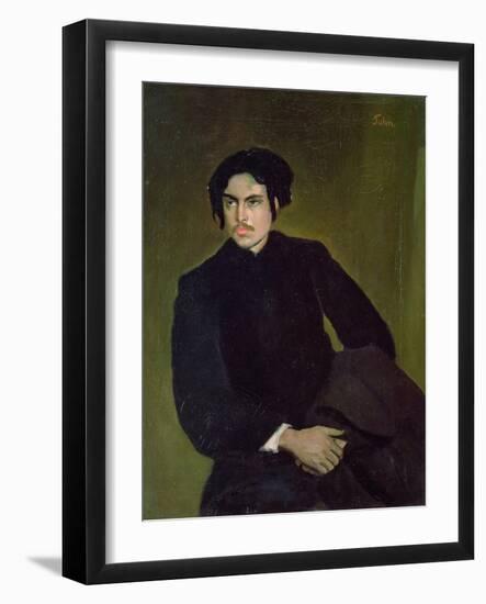 Wyndham Lewis (1882-1957) C.1905-Augustus Edwin John-Framed Giclee Print