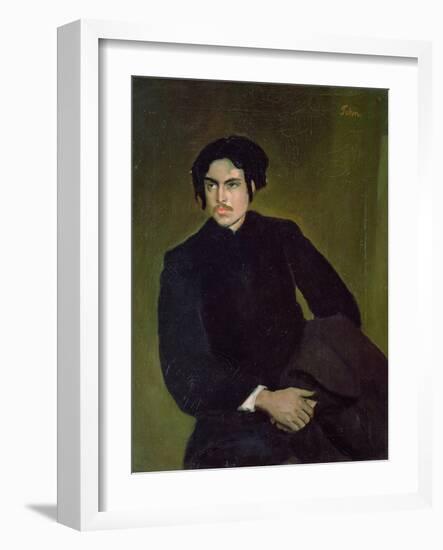 Wyndham Lewis (1882-1957) C.1905-Augustus Edwin John-Framed Giclee Print