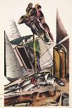 Design for Paleface-Wyndham Lewis-Framed Giclee Print