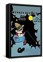 Wynken Blynken and Nod-Eugene Field-Framed Stretched Canvas