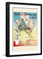 Wynken, Blynken, and Nod-Eugene Field-Framed Art Print