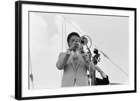 Wynton Marsalis, Knebworth, 1982-Brian O'Connor-Framed Photographic Print