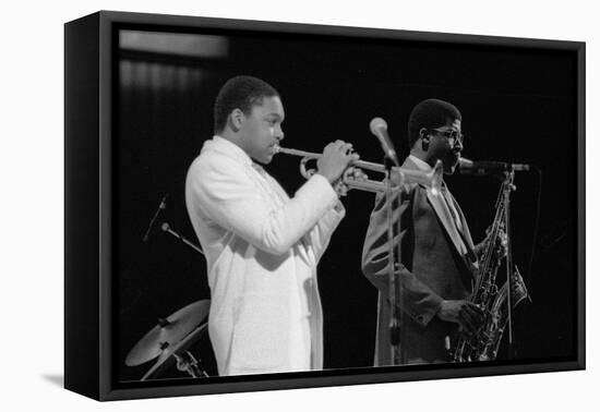 Wynton Marsalis (T Williams), Capital Jazz Festival, Rfh, London, 1988-Brian O'Connor-Framed Stretched Canvas