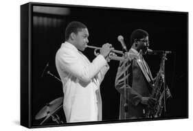 Wynton Marsalis (T Williams), Capital Jazz Festival, Rfh, London, 1988-Brian O'Connor-Framed Stretched Canvas