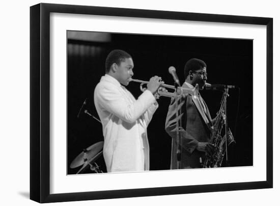 Wynton Marsalis (T Williams), Capital Jazz Festival, Rfh, London, 1988-Brian O'Connor-Framed Premium Photographic Print