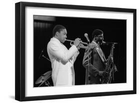 Wynton Marsalis (T Williams), Capital Jazz Festival, Rfh, London, 1988-Brian O'Connor-Framed Premium Photographic Print