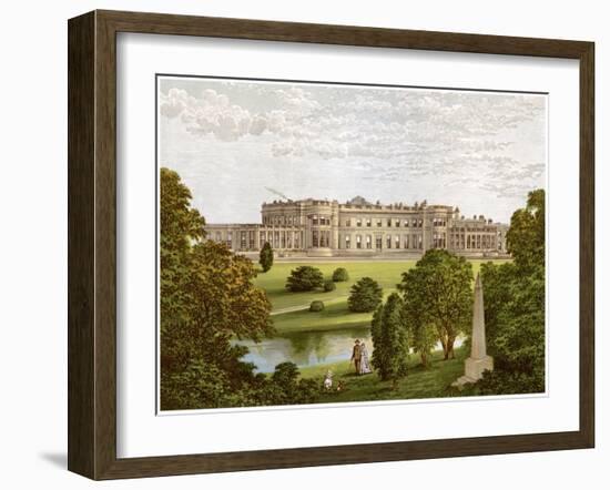 Wynyard Park, County Durham, Home of the Marquis of Londonderry, C1880-Benjamin Fawcett-Framed Giclee Print