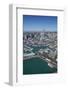 Wynyard Quarter, Viaduct Harbour and Auckland Waterfront, Auckland, North Island, New Zealand-David Wall-Framed Photographic Print