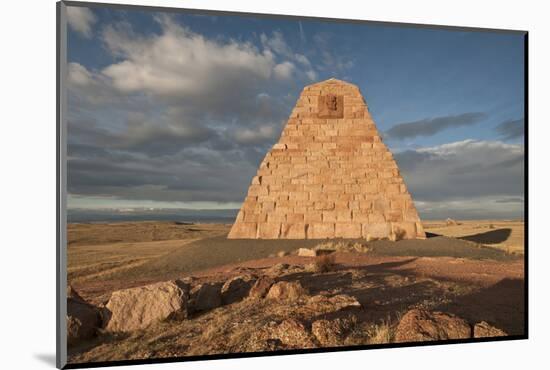 Wyoming, Ames Monument-Bernard Friel-Mounted Photographic Print