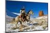 Wyoming Cowboy-Darrell Gulin-Mounted Photographic Print