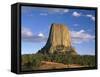 Wyoming, Devil's Tower National Monument-null-Framed Stretched Canvas