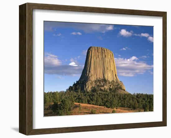 Wyoming, Devil's Tower National Monument-null-Framed Photographic Print