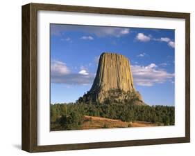 Wyoming, Devil's Tower National Monument-null-Framed Photographic Print