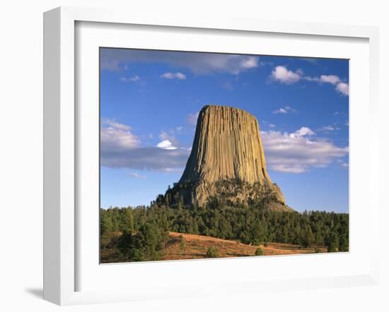 Wyoming, Devil's Tower National Monument-null-Framed Photographic Print