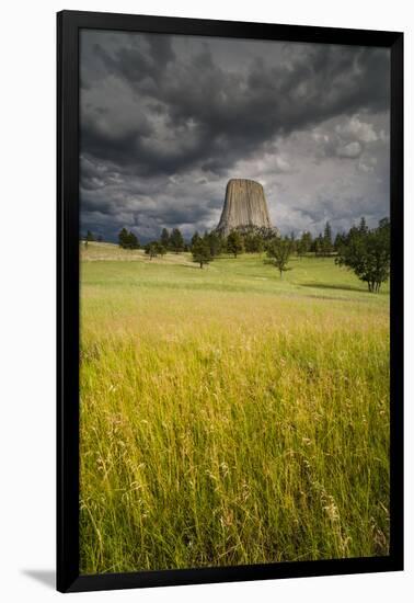 Wyoming, Devil's Tower National Monument-Judith Zimmerman-Framed Photographic Print