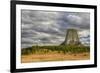 Wyoming, Devils Tower National Monument, Devils Tower-Jamie & Judy Wild-Framed Photographic Print