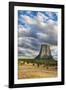 Wyoming, Devils Tower National Monument, Devils Tower-Jamie & Judy Wild-Framed Photographic Print