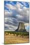 Wyoming, Devils Tower National Monument, Devils Tower-Jamie & Judy Wild-Mounted Photographic Print