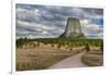 Wyoming, Devils Tower National Monument, Devils Tower-Jamie & Judy Wild-Framed Photographic Print