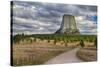 Wyoming, Devils Tower National Monument, Devils Tower-Jamie & Judy Wild-Stretched Canvas