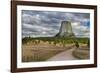 Wyoming, Devils Tower National Monument, Devils Tower-Jamie & Judy Wild-Framed Photographic Print