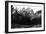 Wyoming - Glacier Covered Teton Range-Lantern Press-Framed Art Print