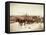 Wyoming Grand Encampment Stagecoach-null-Framed Stretched Canvas