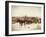 Wyoming Grand Encampment Stagecoach-null-Framed Art Print