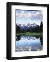 Wyoming, Grand Teton National Park, Rocky Mts, the Grand Tetons and Snake River-Christopher Talbot Frank-Framed Photographic Print