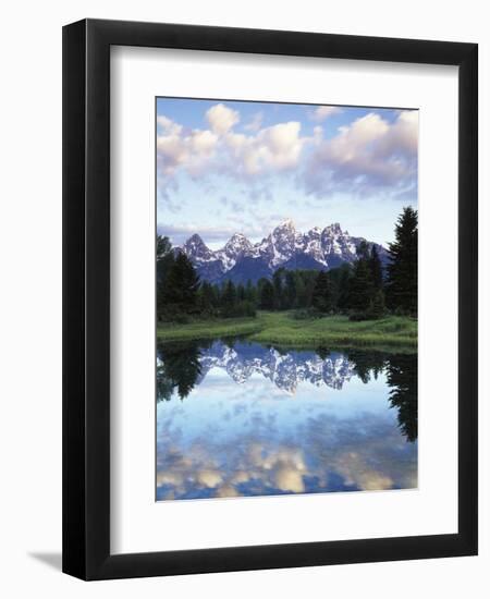 Wyoming, Grand Teton National Park, Rocky Mts, the Grand Tetons and Snake River-Christopher Talbot Frank-Framed Photographic Print