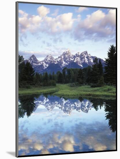 Wyoming, Grand Teton National Park, Rocky Mts, the Grand Tetons and Snake River-Christopher Talbot Frank-Mounted Photographic Print