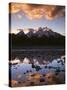 Wyoming, Grand Teton National Park, Rocky Mts, the Tetons and the Snake River-Christopher Talbot Frank-Stretched Canvas