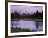 Wyoming, Grand Teton National Park, the Grand Tetons Above the Snake River-Christopher Talbot Frank-Framed Photographic Print