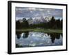 Wyoming, Grand Teton NP, the Grand Tetons and Clouds-Christopher Talbot Frank-Framed Photographic Print