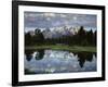 Wyoming, Grand Teton NP, the Grand Tetons and Clouds-Christopher Talbot Frank-Framed Photographic Print