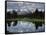 Wyoming, Grand Teton NP, the Grand Tetons and Clouds-Christopher Talbot Frank-Framed Stretched Canvas