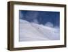 Wyoming. Man getting ready for descent of Mount Taylor, highest peak in Southern Teton Mountains-Howie Garber-Framed Photographic Print